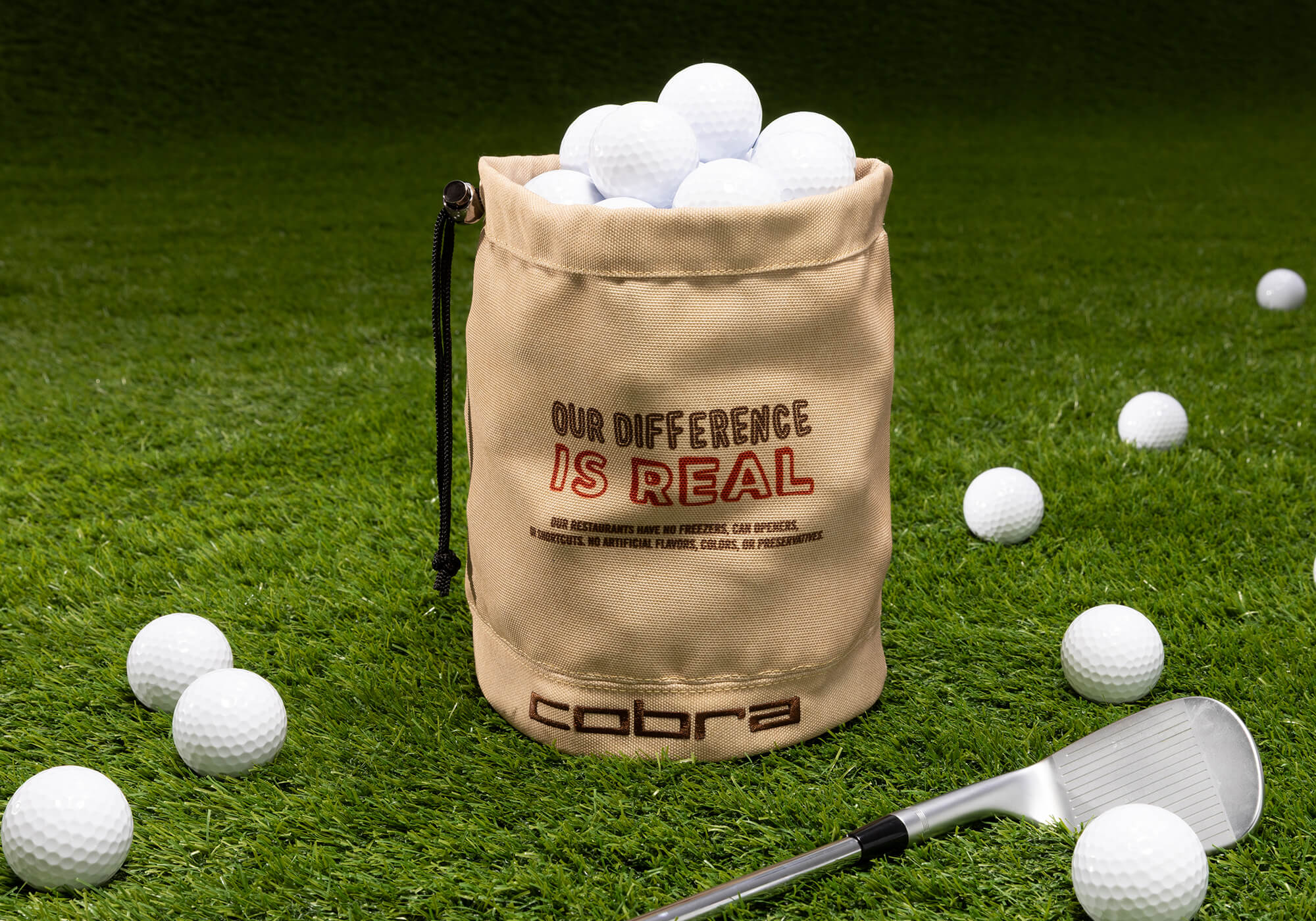 COBRA x Chipotle shag bag