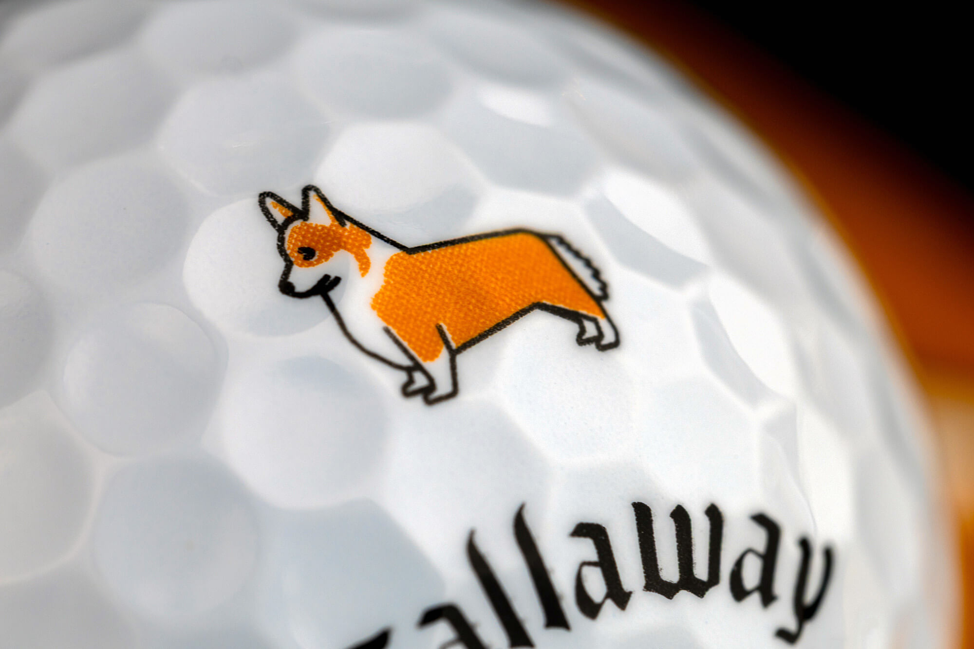 Corgi-inspired Golf Ball