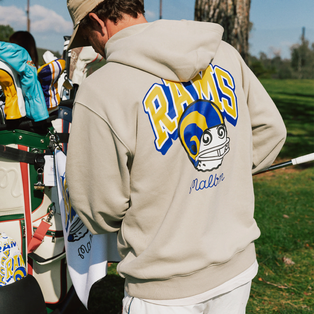 ICYMI: Malbon and the LA Rams team up to release a collaboration for fans of sports fashion