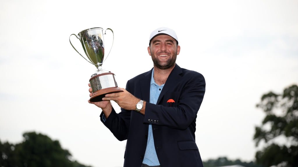 Scottie Scheffler continues to set new records for highest earnings in a single season on PGA Tour