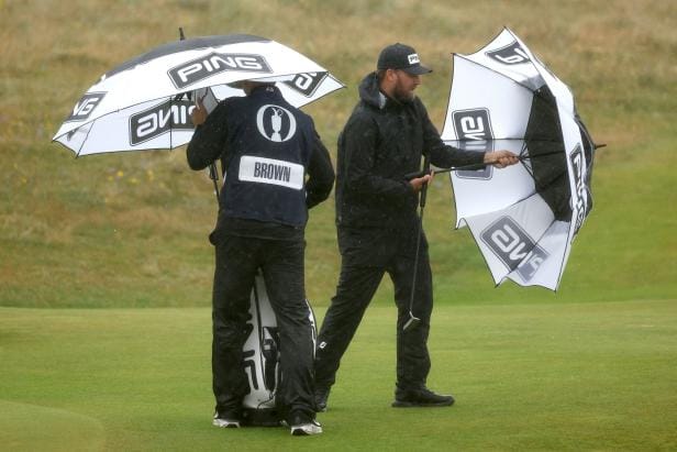 Rainy Day Delight: A thrilling and challenging back nine at Troon on Saturday