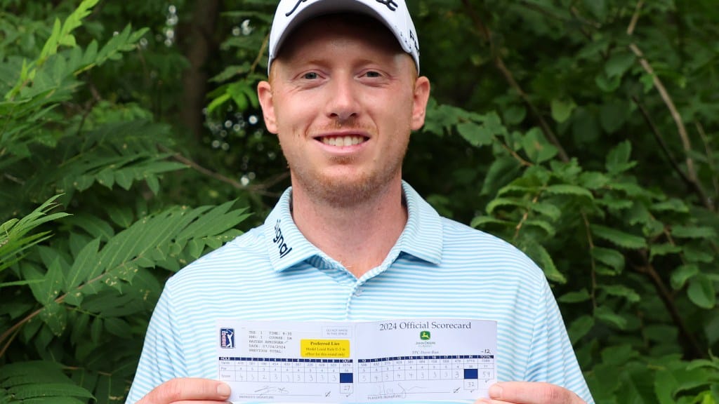 Hayden Springer takes the lead at John Deere Classic with a stunning 59 on 4th of July fireworks display