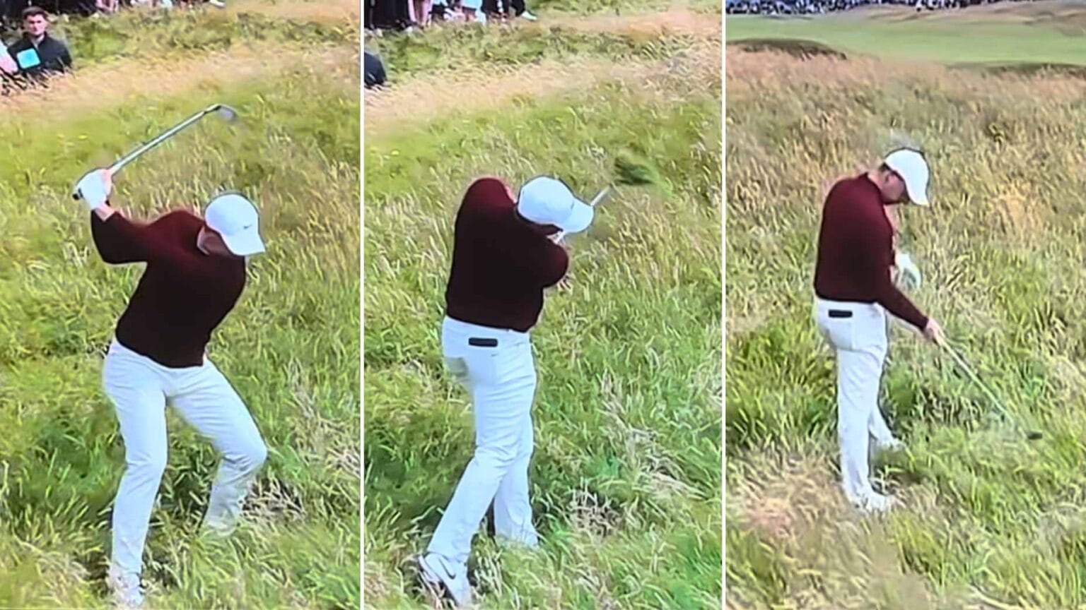 Rory McIlroy’s Mistake Leads to Tumble Down Leaderboard at Open