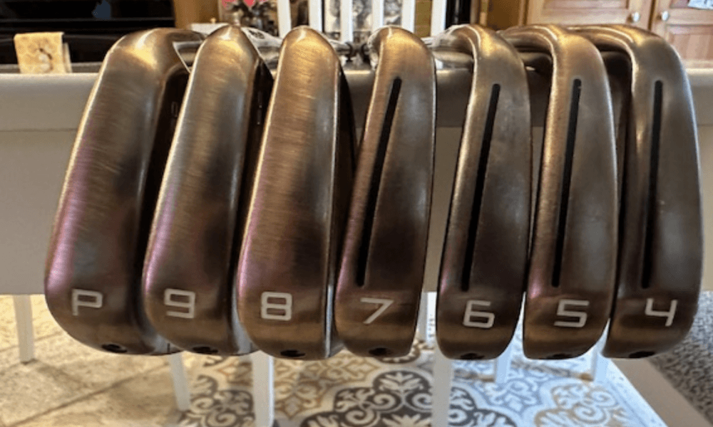 GolfWRX presents the TaylorMade P790 Aged Copper irons
