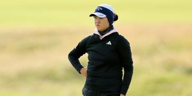 Rose Zhang’s struggle in a pot bunker is something we can all understand