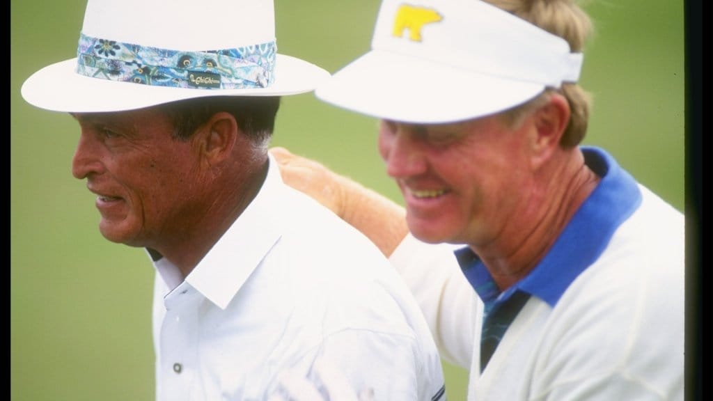 Jack Nicklaus sends loved ones to Chi Chi Rodriguez for golf lessons, praising his teaching skills.