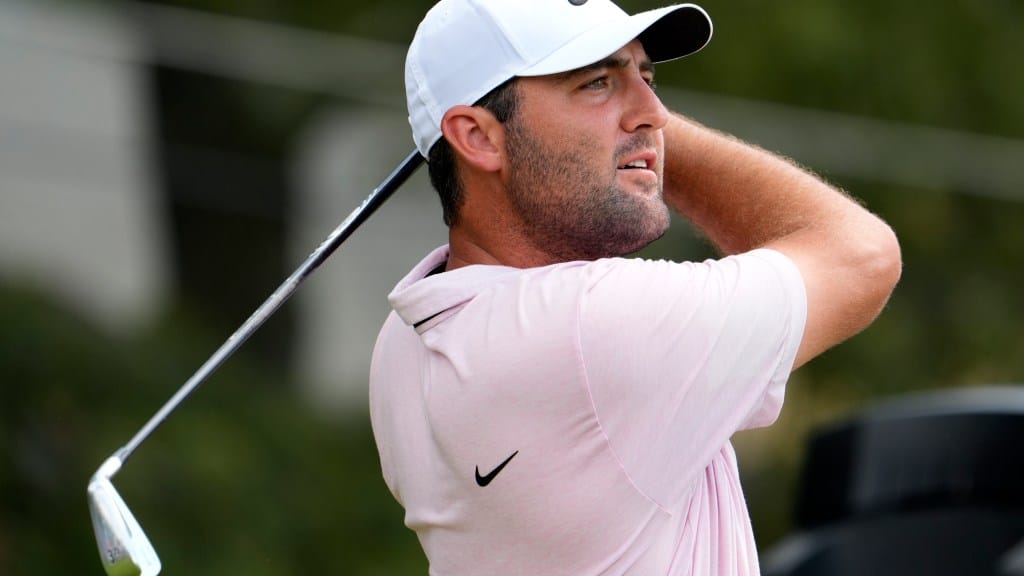 Scottie Scheffler’s lead shrinks to four while Collin Morikawa and Xander Schauffele close in at 2024 Tour Championship