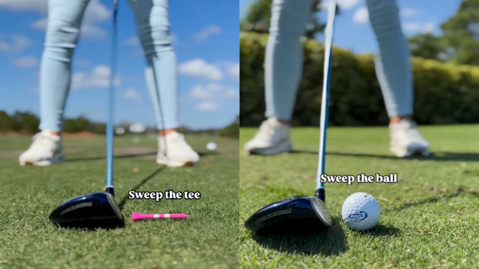 Learn how to hit fairway woods accurately with this innovative drill
