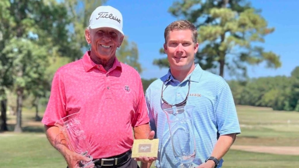 Looking for some inspiration at the Sanderson Farms Championship? Check out the 71-year-old competitor in the field