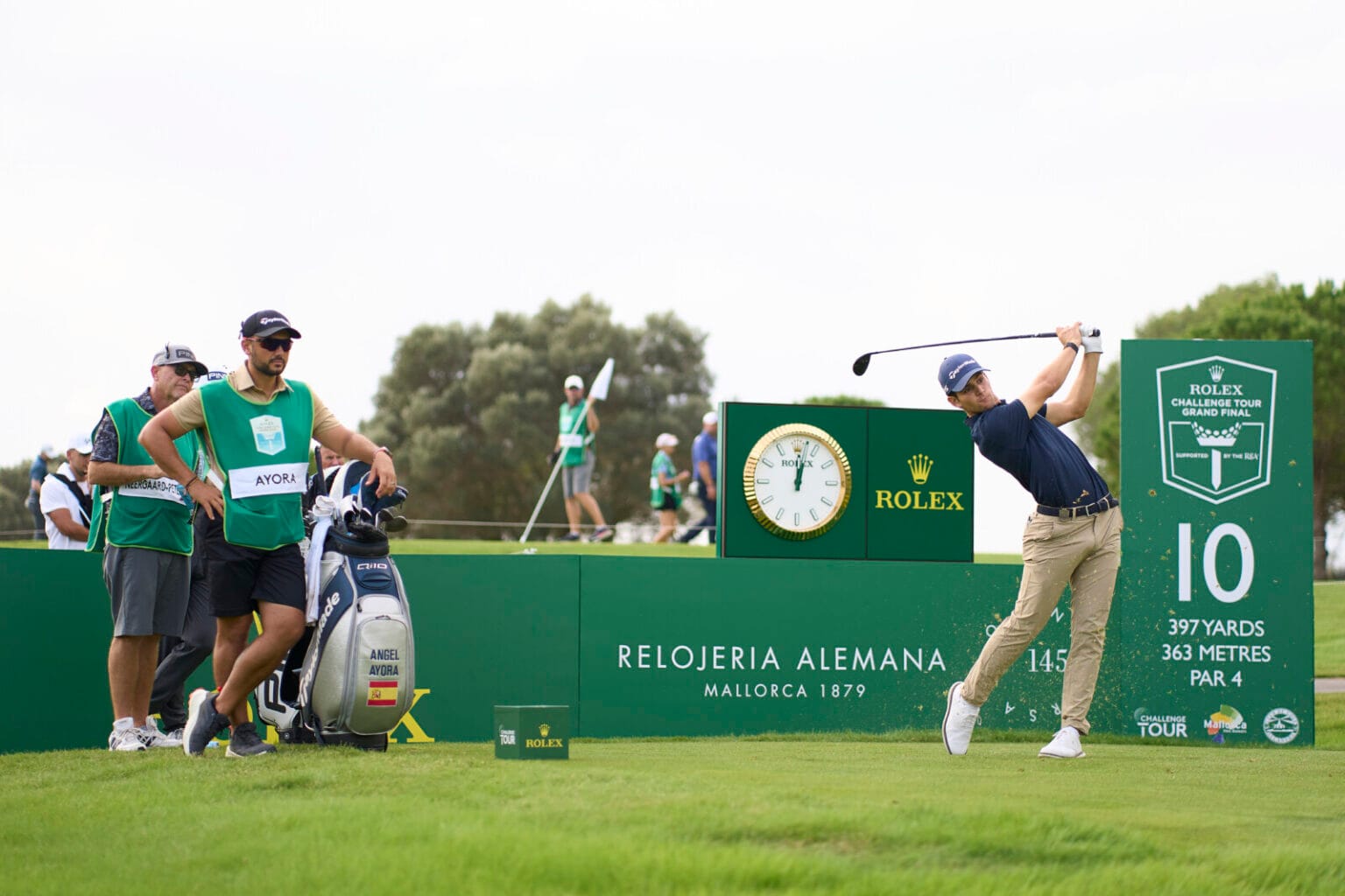 Ayora increases lead at Rolex Challenge Tour Grand Final
