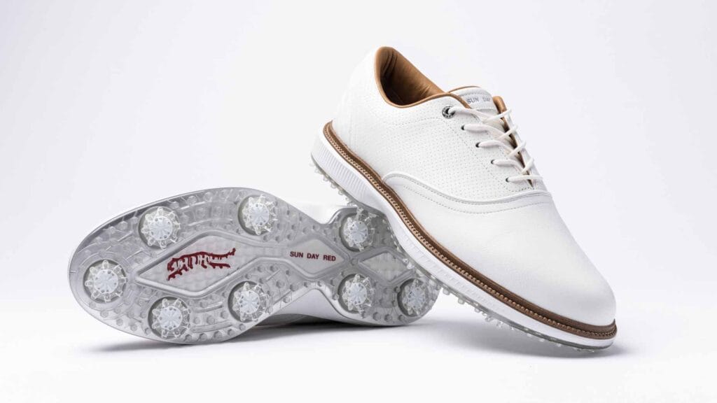 Tiger Woods’ Sun Day Red brand releases debut golf shoe collection