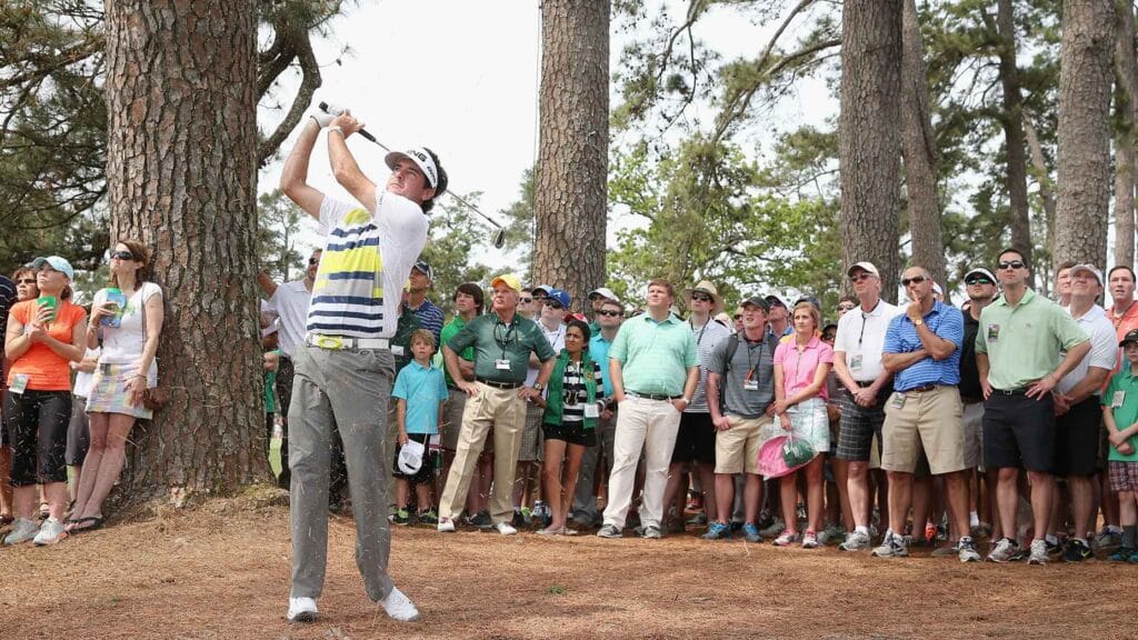 Bubba Watson selects the most outrageous Masters shots for his Mount Rushmore