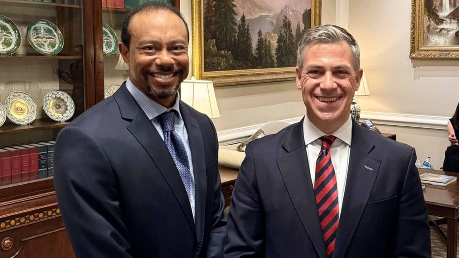 Tiger Woods Surprises with White House Visit Before PGA Championship