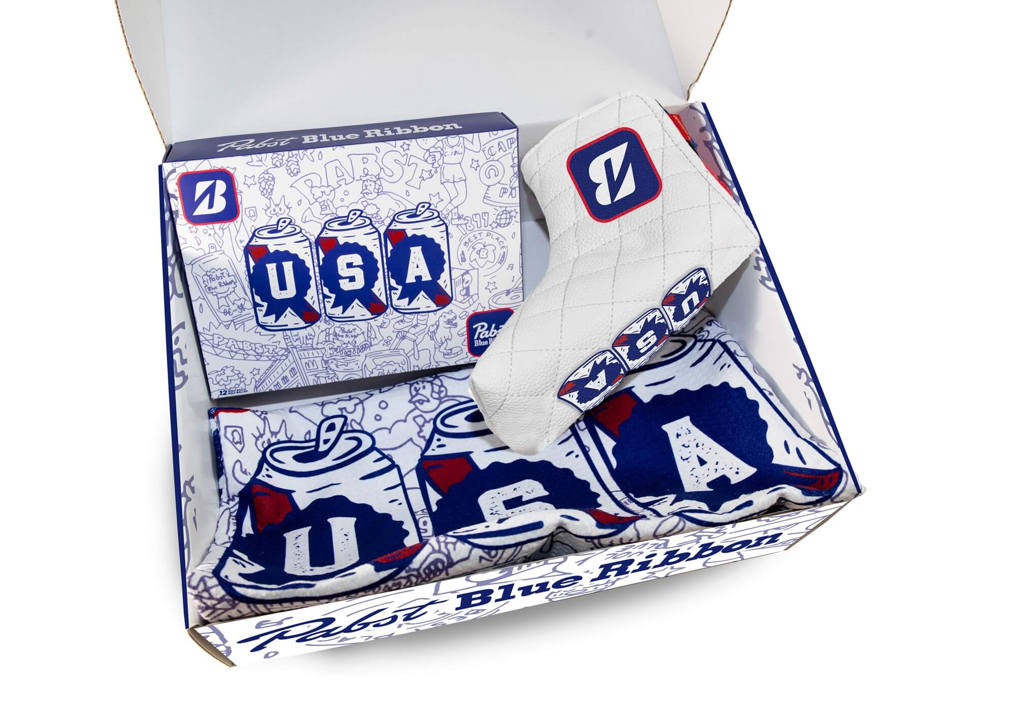 Bridgestone Golf x Pabst Blue Ribbon U.S. Open Collab