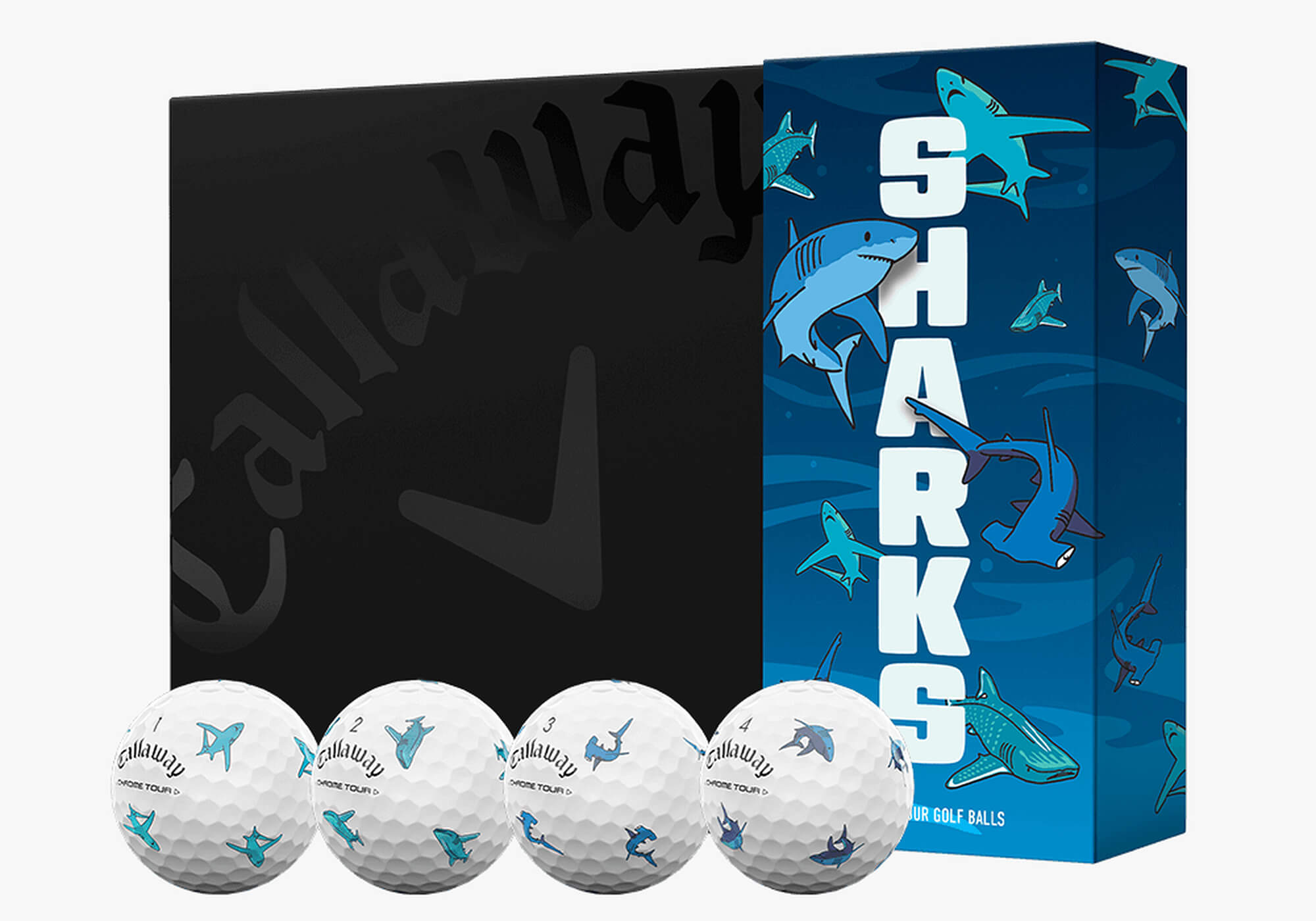 Callaway Chrome Tour Shark Golf Balls