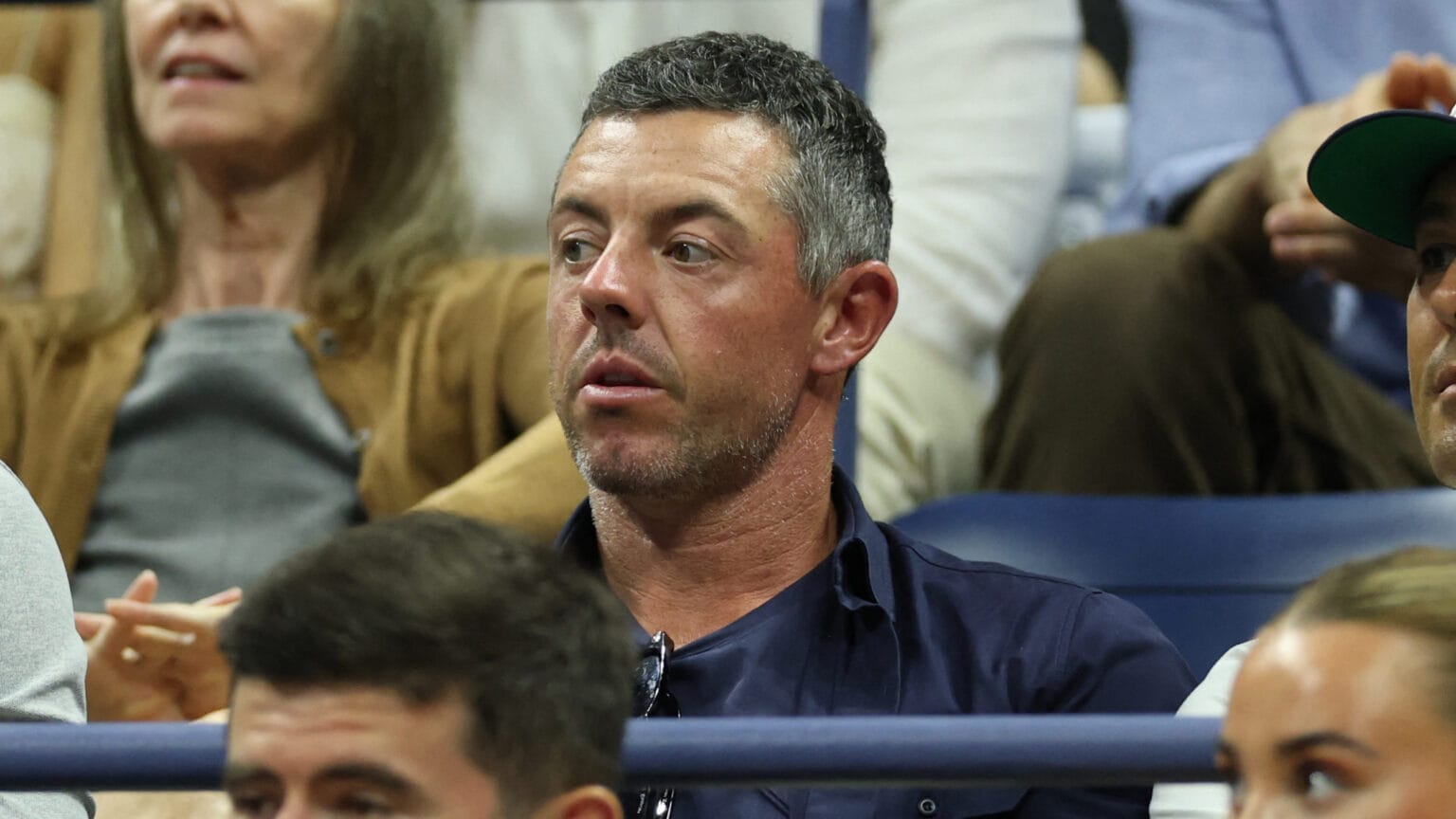 Rory McIlroy Seen Enjoying the US Open Tennis in New York