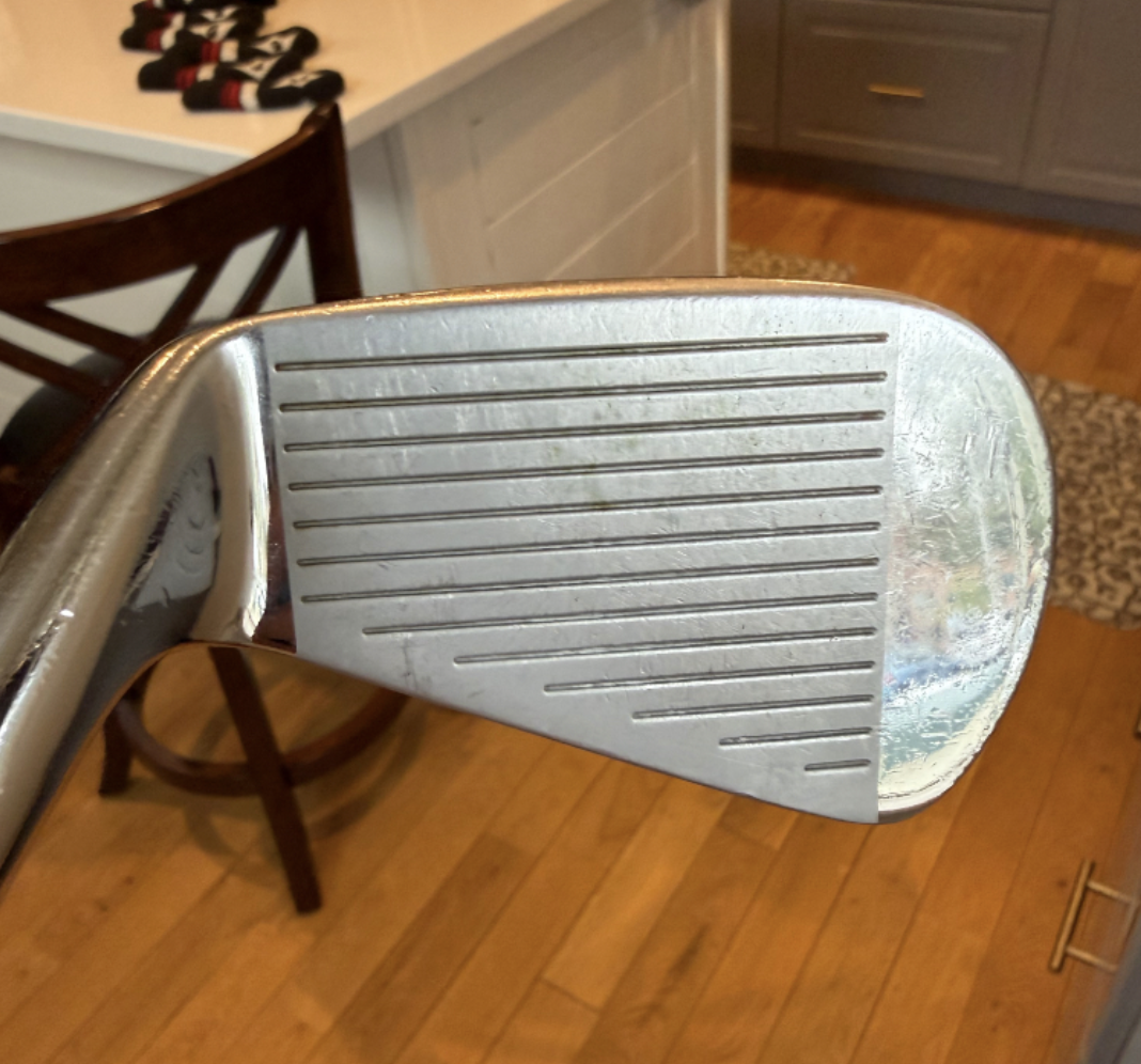 Detail of Nike OG Blade Irons