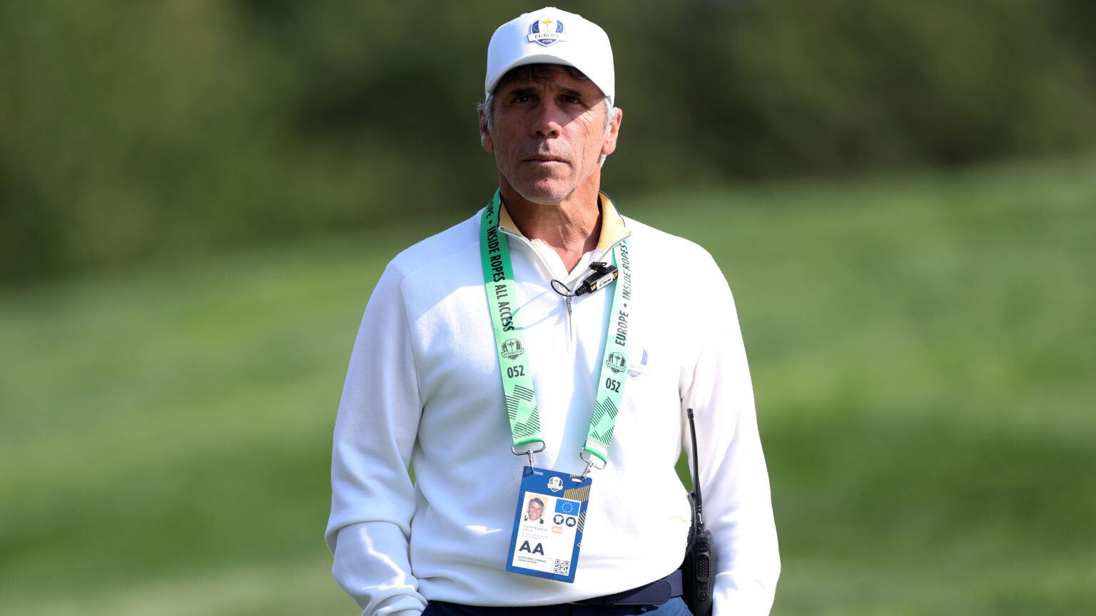 Gianfranco Zola Serves as Buggy Driver for Molinari at Ryder Cup