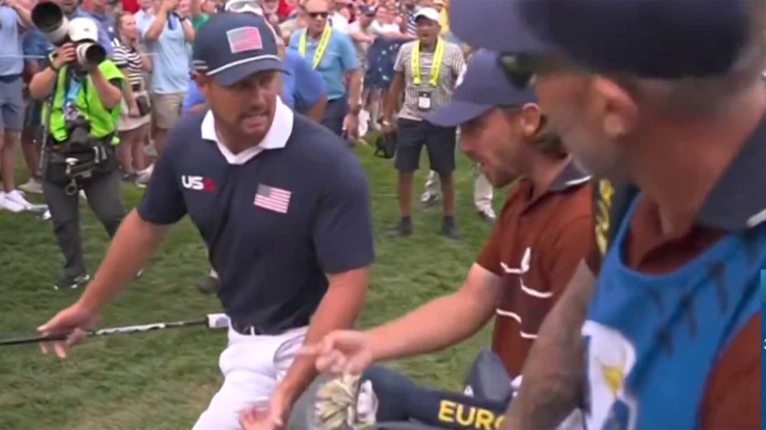 Ryder Cup Intensifies with Heated Exchanges Between DeChambeau and Rose