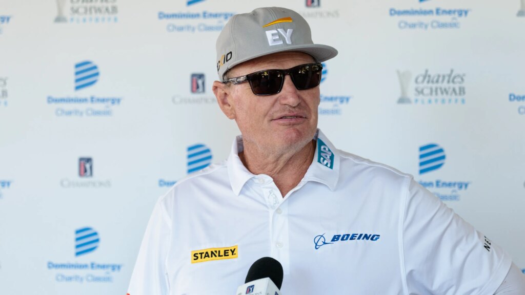 Ernie Els Celebrates 56th Birthday With Co-Leading Performance at Dominion Energy Classic