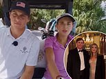 Kai Trump Tees Off with Unidentifiable Former Child Star Who Has a Notable Sister