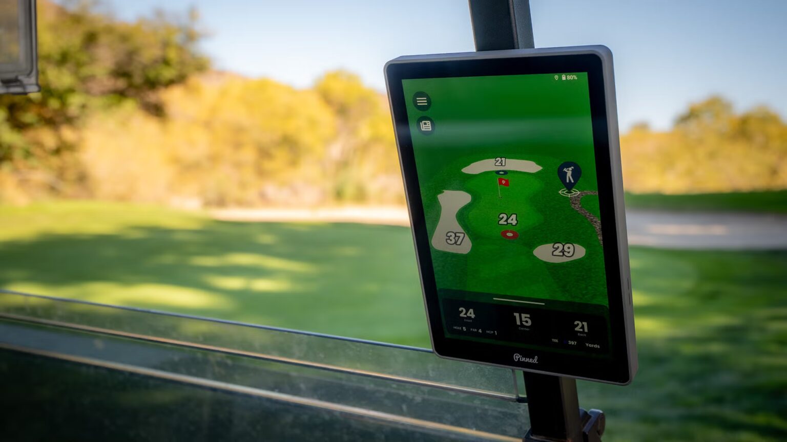 Bring the Cart GPS Anywhere with Pinned Golf’s Innovative ‘Caddie’