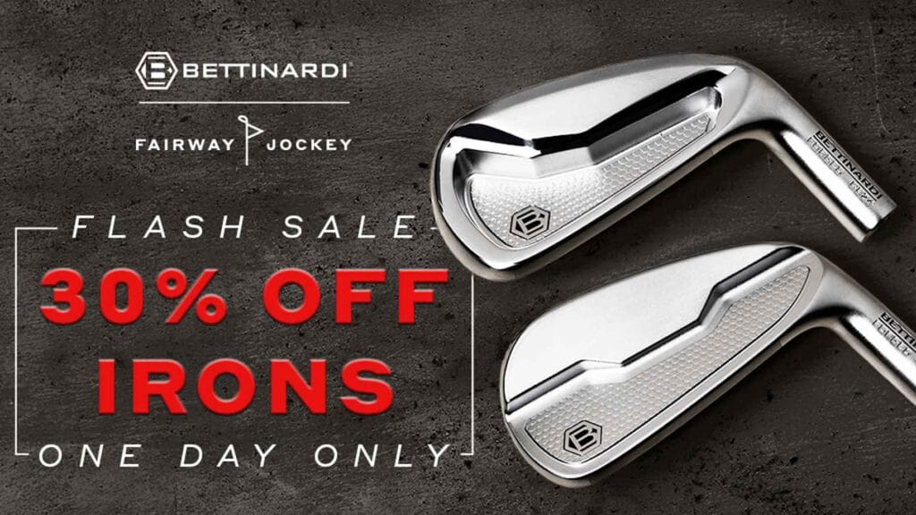 One-Day Black Friday Flash Sale: Enjoy 30% Off Bettinardi Irons!