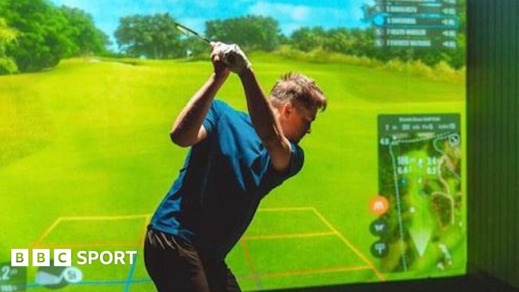 Golfer Secures Tournament Spot Using Indoor Simulator