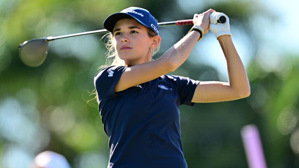 Kai Trump Thrives at LPGA Tour Debut Despite Posting 83 at the ANNIKA