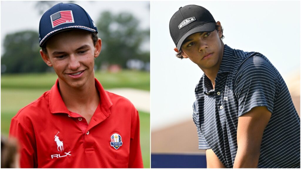 Miles Russell Achieves Junior Award Double While Charlie Woods Joins Tiger as All-American