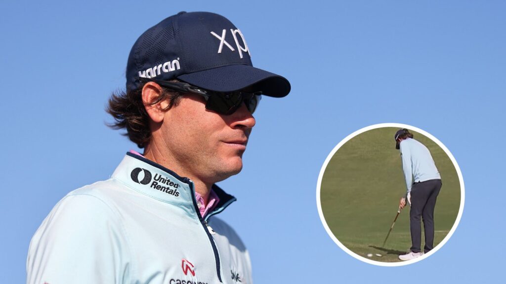 Why is This PGA Tour Pro Putting One-Handed at the Butterfield Bermuda Championship?