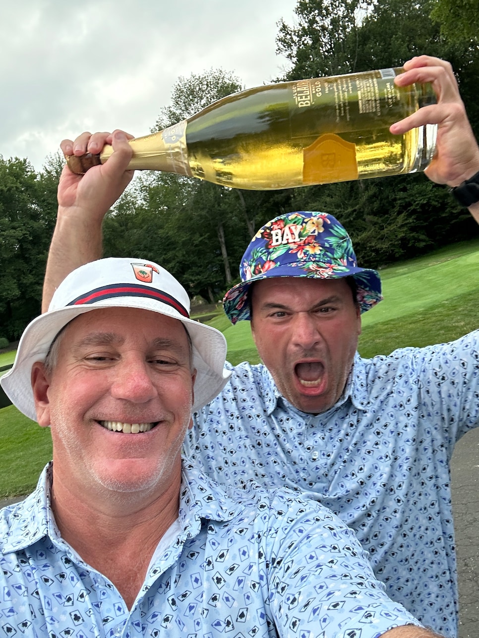 Celebrating with Eugene Singer