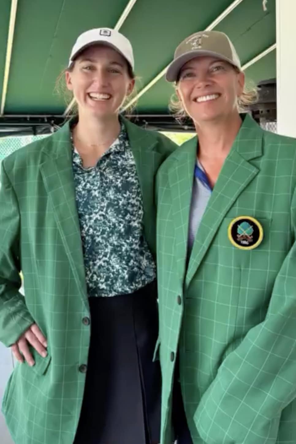 Feeling victorious with my partner