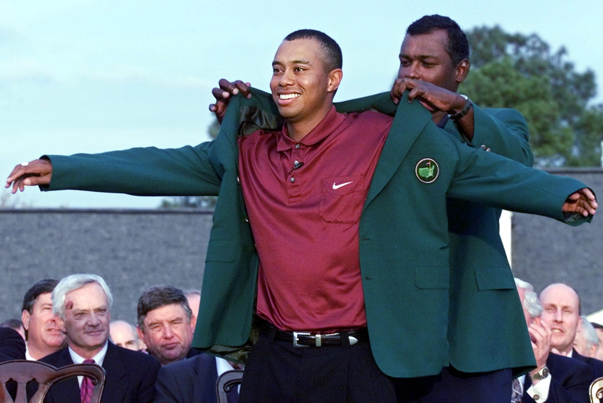 Tiger Woods at the 2001 Masters