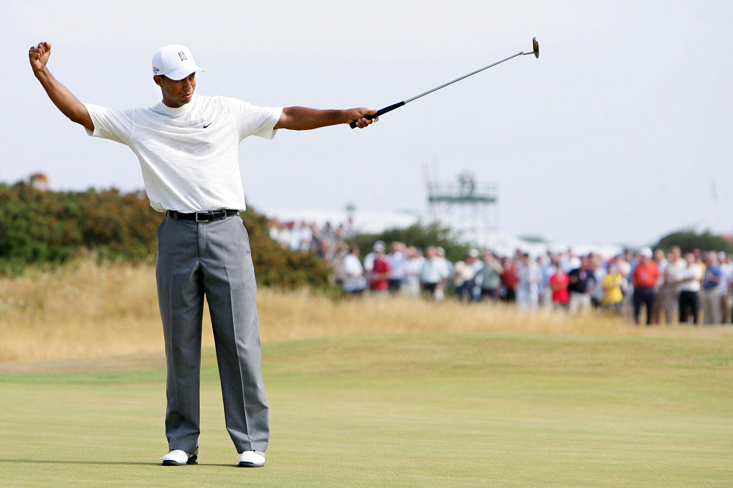 Tiger Woods at the British Open