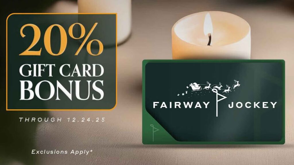 Get a 20% Bonus on Gift Cards from Fairway Jockey!