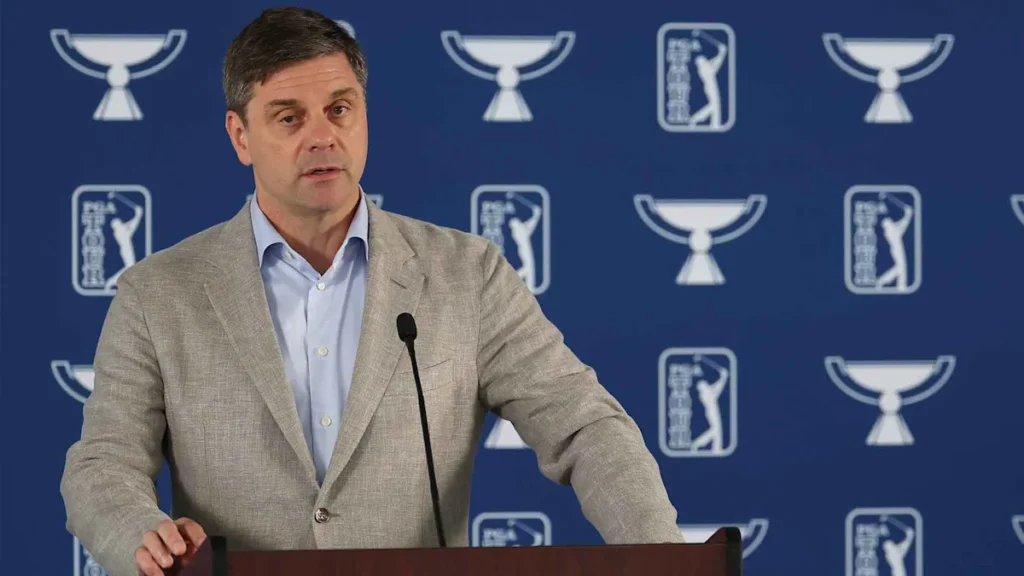 PGA Tour CEO Brian Rolapp Talks About Possible Major Schedule Changes