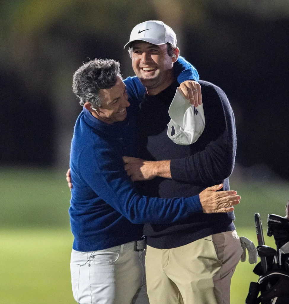 Scottie Scheffler and Rory McIlroy Face Off in Golf Channel Games Chip Challenge