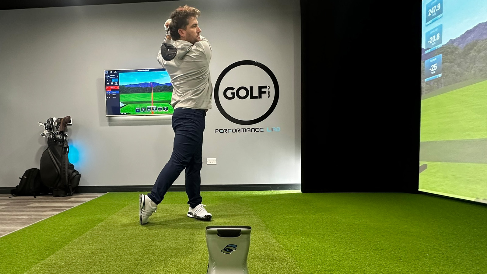 Testing the Qi4D on Launch Monitor