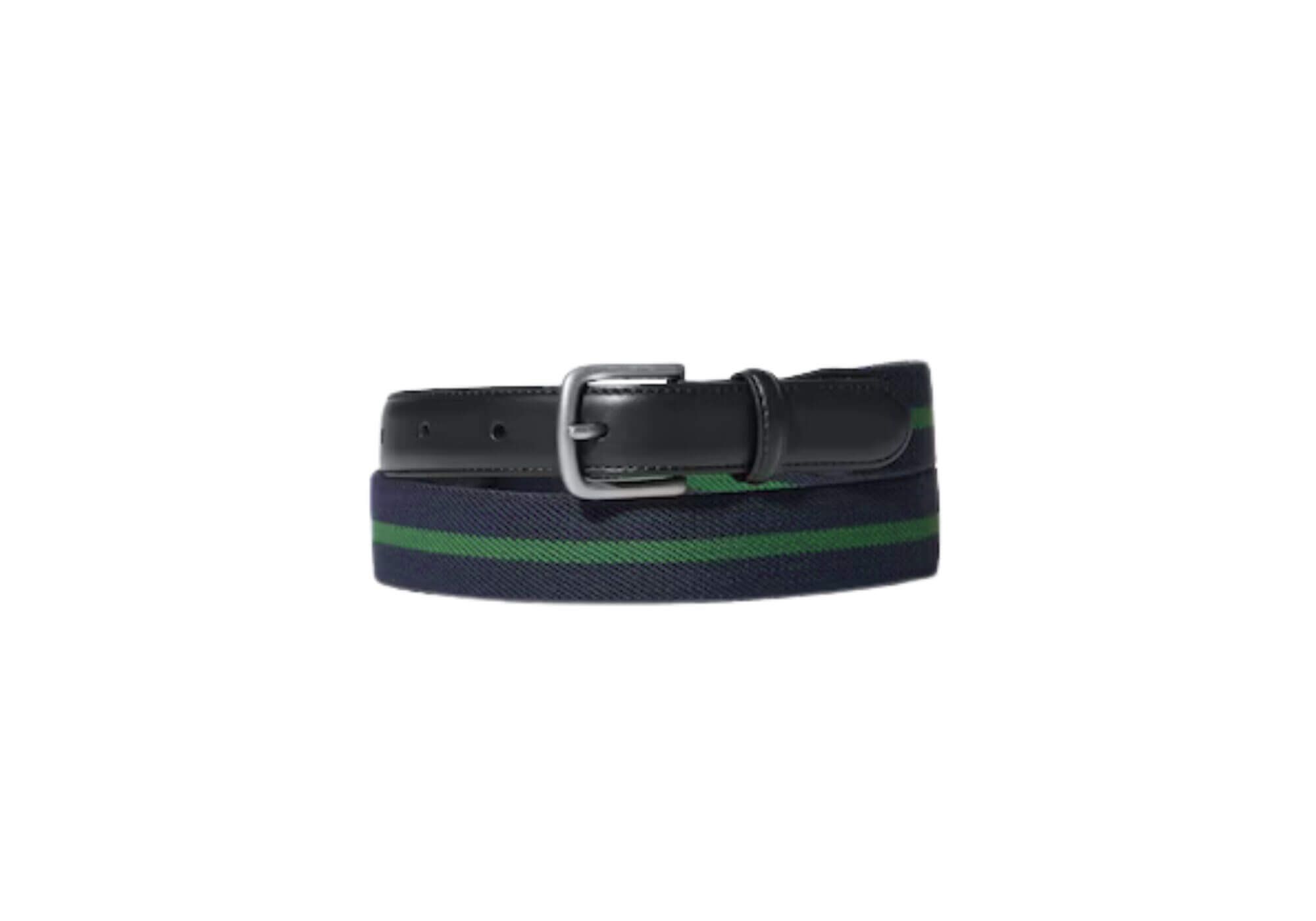 Uniqlo Leather Combination Striped Belt