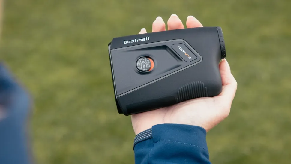 Bushnell V7 Shift: Slope First prioritizes crucial compensated yardage.